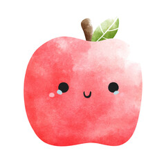 red apple