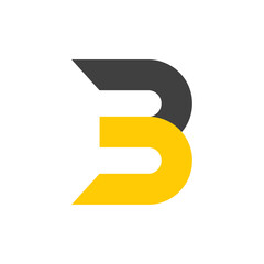 letter b logo symbol design © BARA