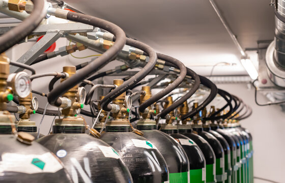 CO2 L&ouml;schanlage f&uuml;r ein Rechenzentrum