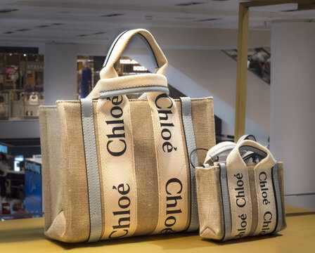 different size canvas bags by Chloe .Milan - Italy,03 September 2022