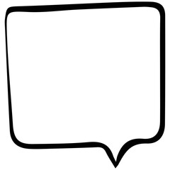 chat bubble for making dialog, text frame for adding message
