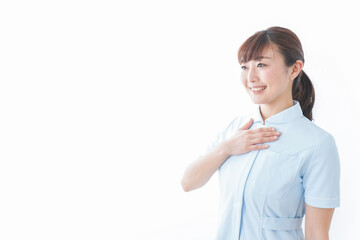 信頼できる若い看護師