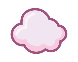 cloud cartoon icon
