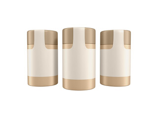 Transparent Kraft Paper Coffee Tube Image