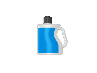 Transparent Liquid Soap Dispenser Bottle Image