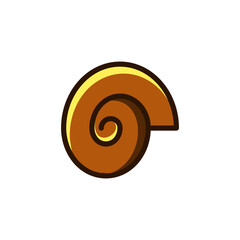 Conch House Unique Cartoon Style Logo Design