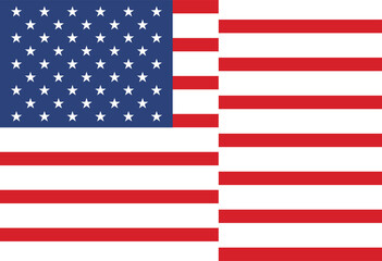 Fototapeta premium American flag. USA Independence day