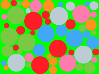 colorful balloons background