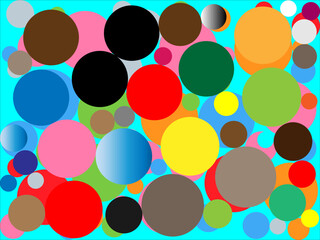 background with circles