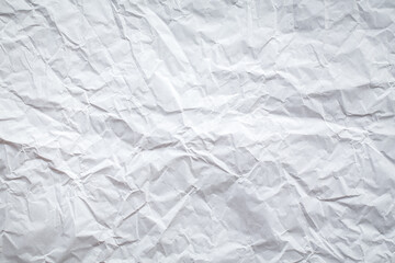 Wrinkled paper texture - Brown paper sheet