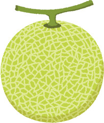 メロンのイラスト