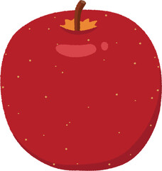 りんごのイラスト