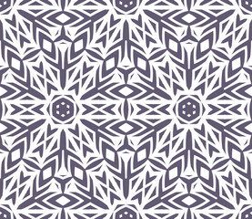 Geometric pattern. Seamless vector background. Ethnic graphic design.