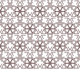 Geometric pattern. Seamless vector background. Ethnic graphic design.