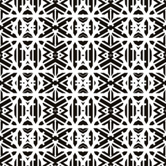 Geometric pattern. Seamless vector background. Ethnic graphic design.