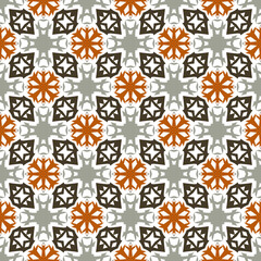 Geometric pattern. Seamless vector background. Ethnic graphic design.