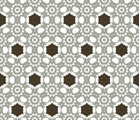 Geometric pattern. Seamless vector background. Ethnic graphic design.