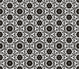 Geometric pattern. Seamless vector background. Ethnic graphic design.