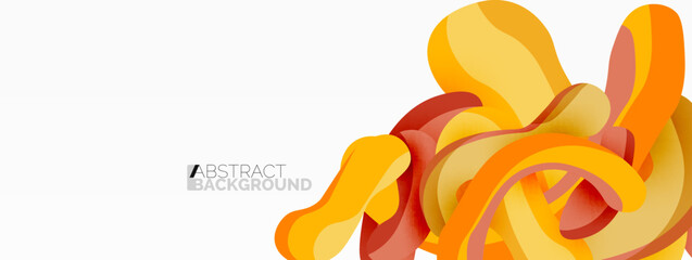 Creative geometric wallpaper. Splash shapes composition background. Techno business template for wallpaper, banner, background or landing