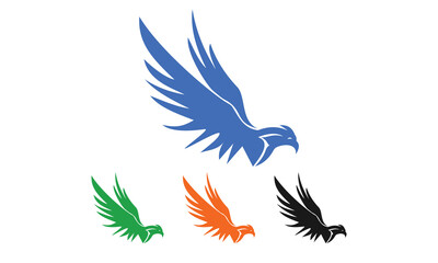 Obraz premium Eagle logo vector