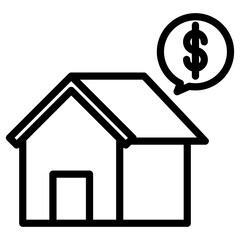 house sale icon