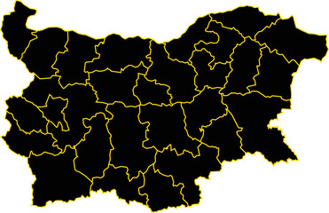 Map - Bulgaria Couple Set , Map of Bulgaria,Vector illustration eps 10.