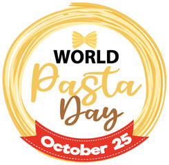 World Pasta Day Poster Design