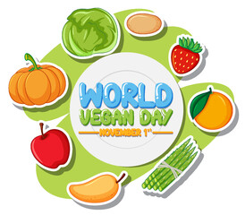 World Vegan Day Banner Design