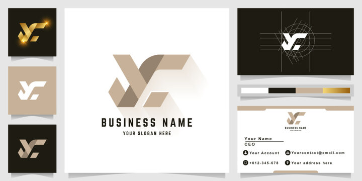 Letter YC or YLC monogram logo