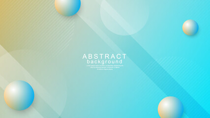 Modern circles background with gradient style