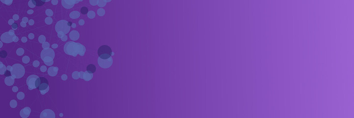 Abstract molecular science futuristic background