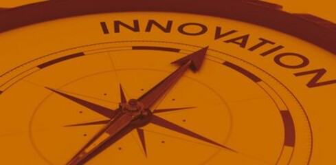 Innovation concept on navigational compass