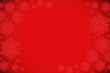 Blurred snowflake design