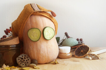 Cozy Autumn routine, relaxing at home