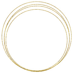 Gold Round Circle Frame,  shiny round circle gold round luxury. Gold Foil Frame ,gold splatter frames glitter.