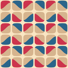 Simple abstract seamless pattern for decorating any surfaces and things.