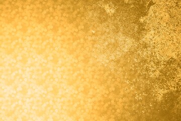 gold grunge wall and bokeh background texture