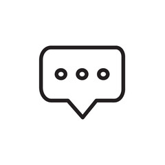 message icon background white