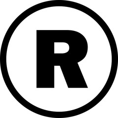 Registered trademark logo. Smart ark and trademark right and license 
