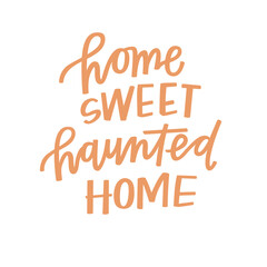 Fototapeta na wymiar Home sweet haunted home