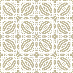 Fototapeta premium Geometric pattern. Seamless vector background. Ethnic graphic design.