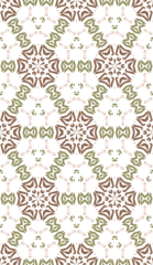 Fotobehang Geometric pattern. Seamless vector background. Ethnic graphic design. © Yuliya