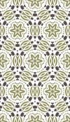 Schilderijen op glas Geometric pattern. Seamless vector background. Ethnic graphic design. © Yuliya