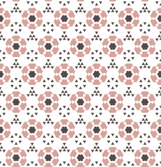 Geometric pattern. Seamless vector background. Ethnic graphic design.
