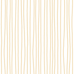 Uneven vertical beige stripes on white background. Hand drawn watercolour seamless pattern. For all types of surface design: textile, wrapping paper, wallpaper, stationery and packaging design