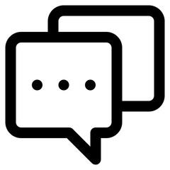 Chat line icon