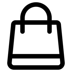 Bag line icon