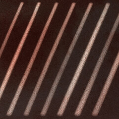 Striped shadow on pink wall. Abstract geometric background.