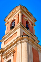 Fototapeta na wymiar Church of San Sebastian y San Miguel en Valencia, Spain