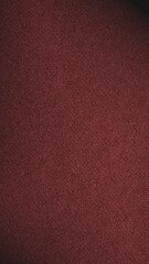 Dark red colored paper texture. Vertical brown tinted background. Mobile phone wallpaper. Textured surface, fibers and irregularities are visible. Vignetting